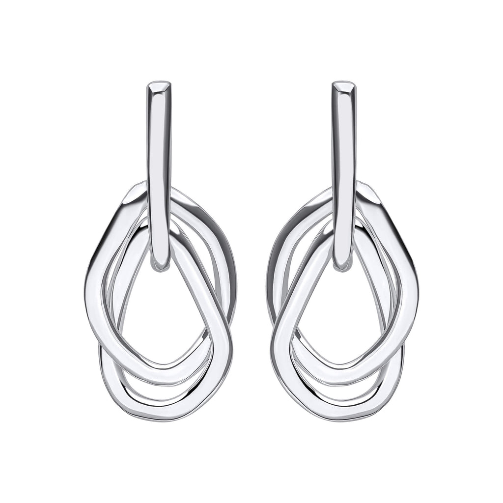 Beginnings Organic Interlinking Drop Earrings
