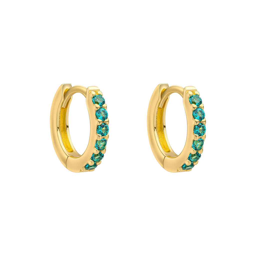 Beginnings Crystal Hoop Earrings