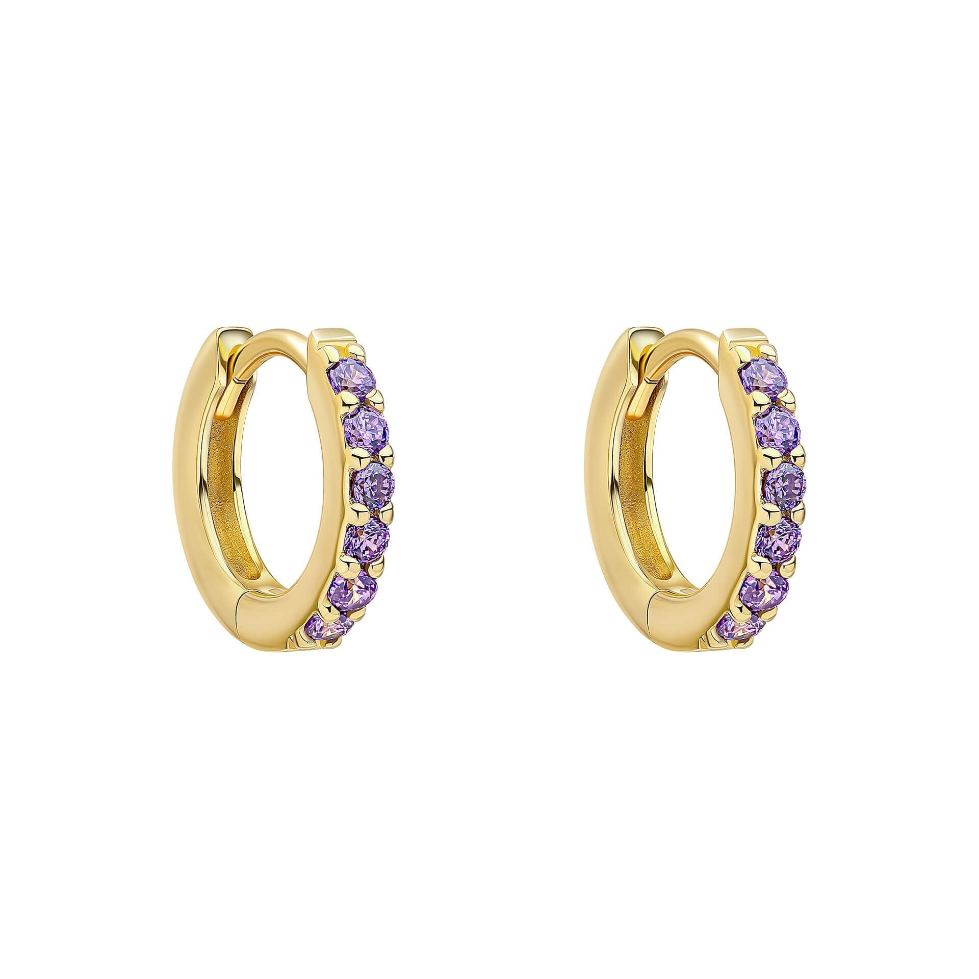 Beginnings Crystal Hoop Earrings