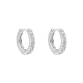 Beginnings Crystal Hoop Earrings