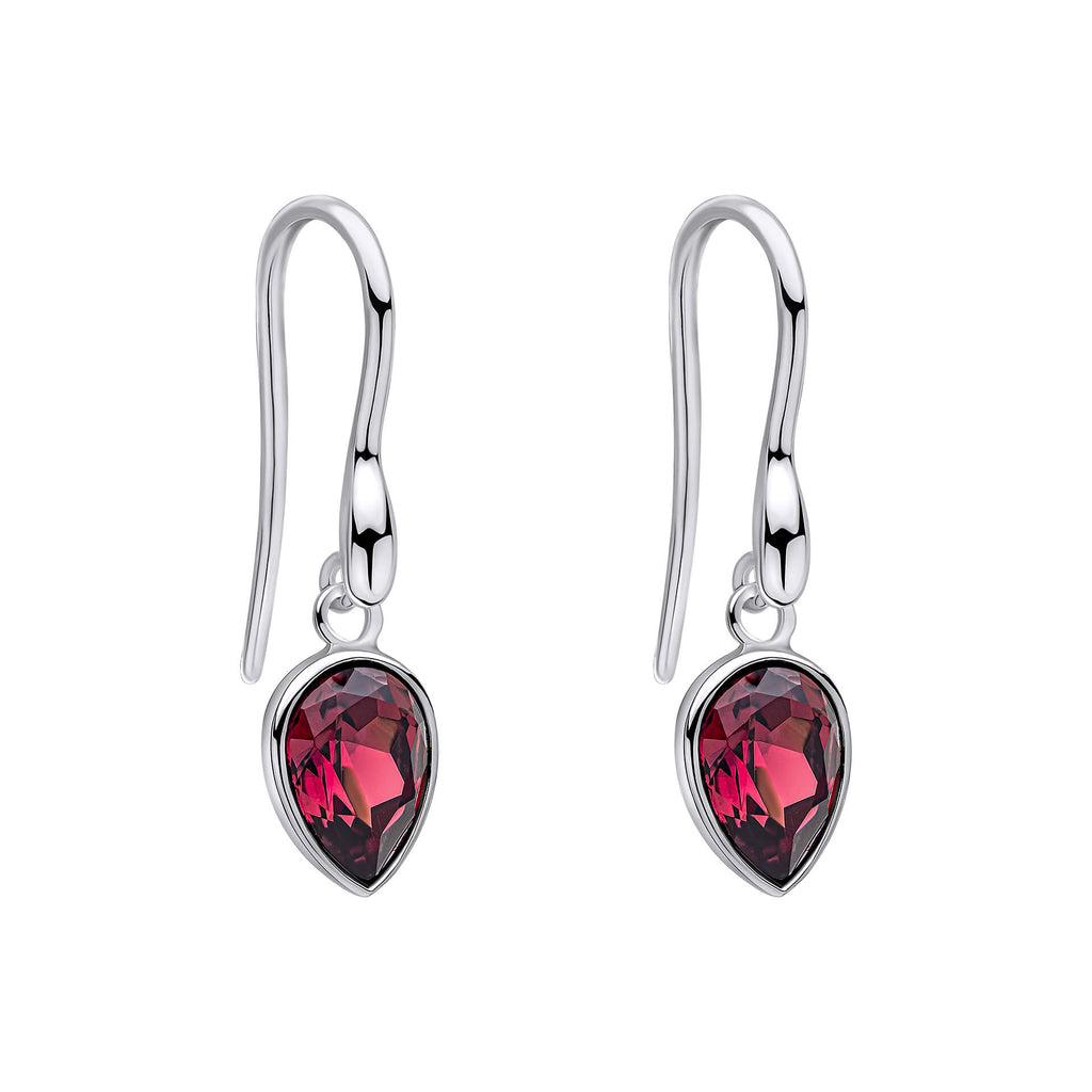Beginnings Pear Shape Crystal Drop Earrings