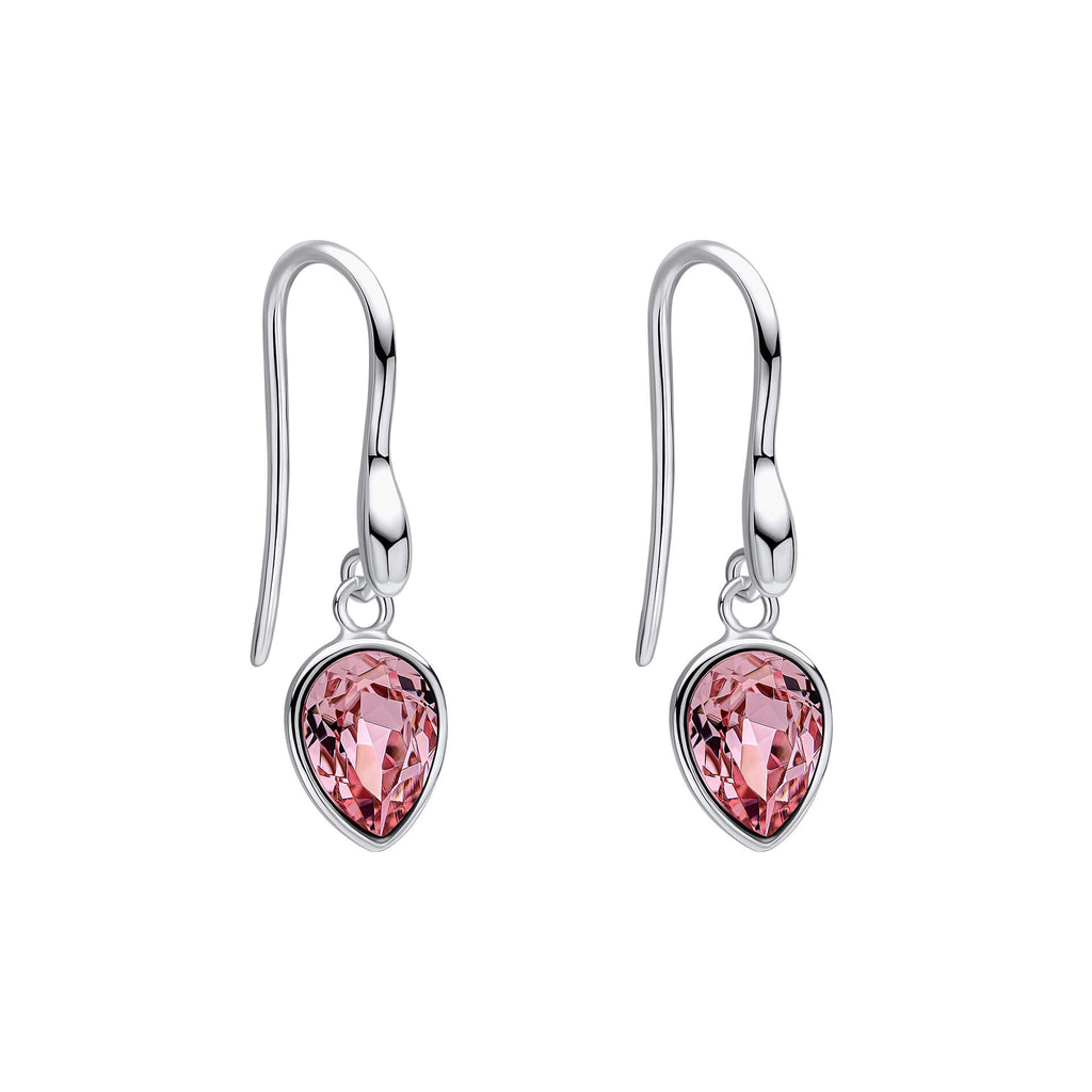 Beginnings Pear Shape Crystal Drop Earrings