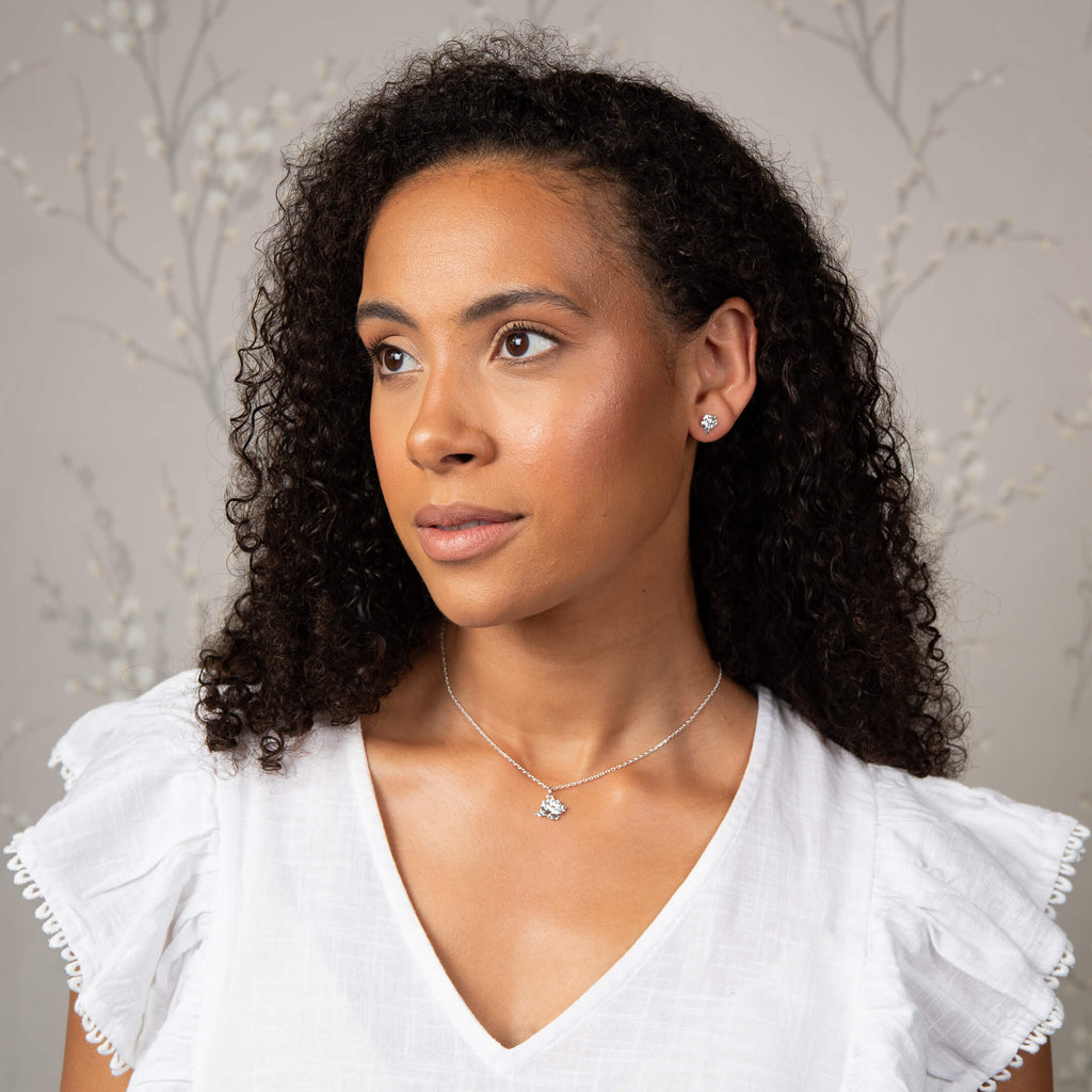 Laura Ashley Fashion Albertine Rose Necklace