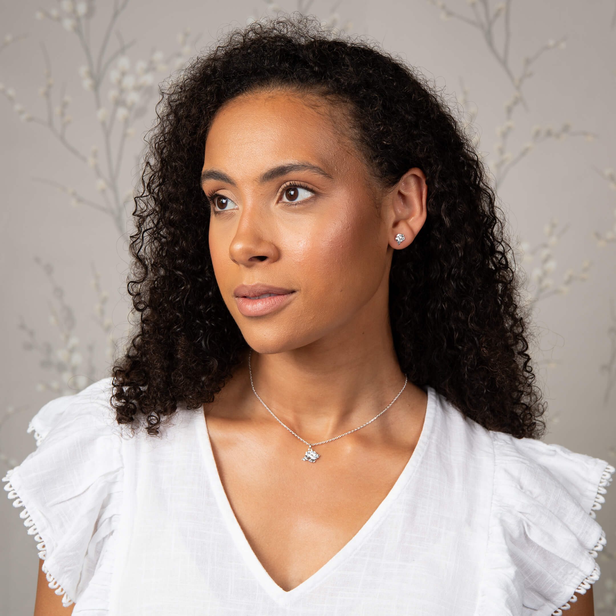 Laura Ashley Fashion Albertine Rose Necklace