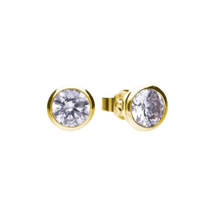 Diamonfire Bezel Set Carat Stud Earrings