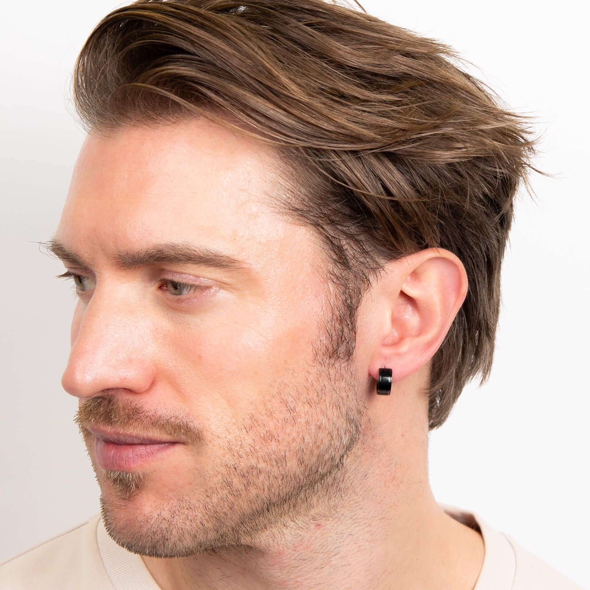 Fred Bennett Stainless Steel Hoop Earrings