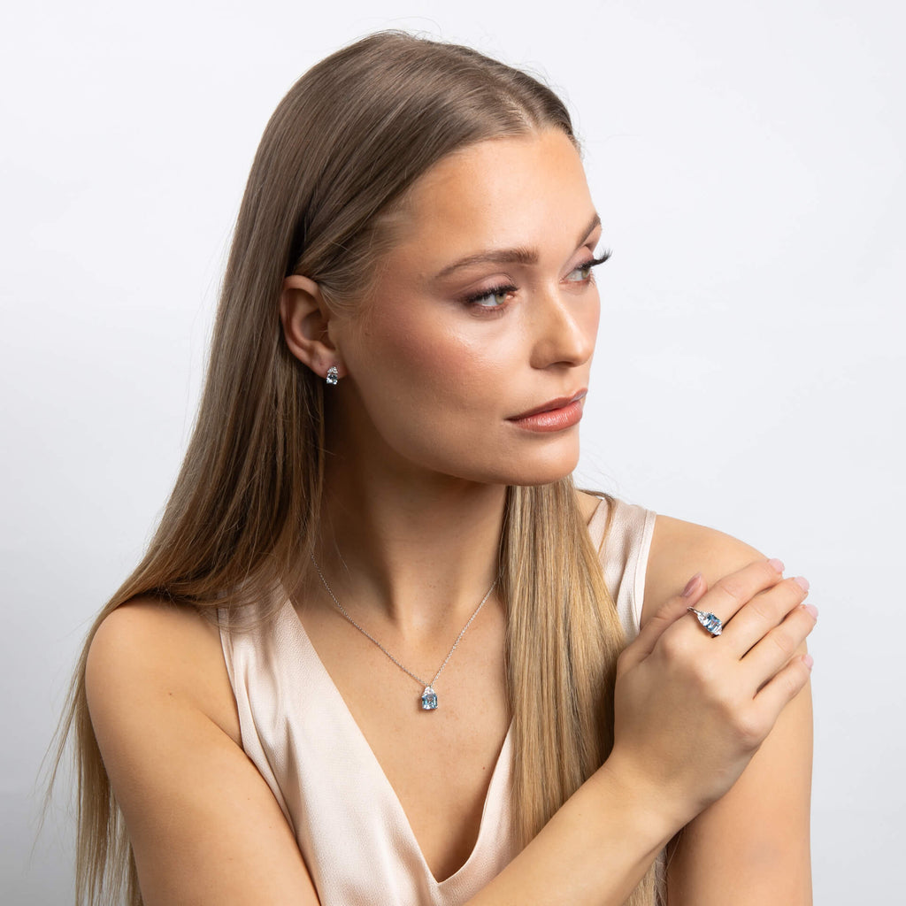 Diamonfire Square Cut Earrings