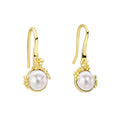 Laura Ashley Silver Ickleford Tulips Freshwater Pearl Earrings