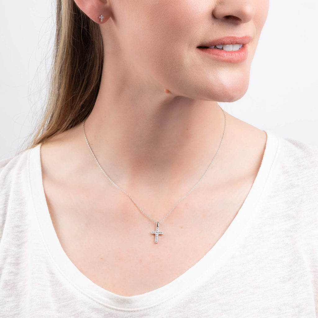 Diamonfire Cross Pendant