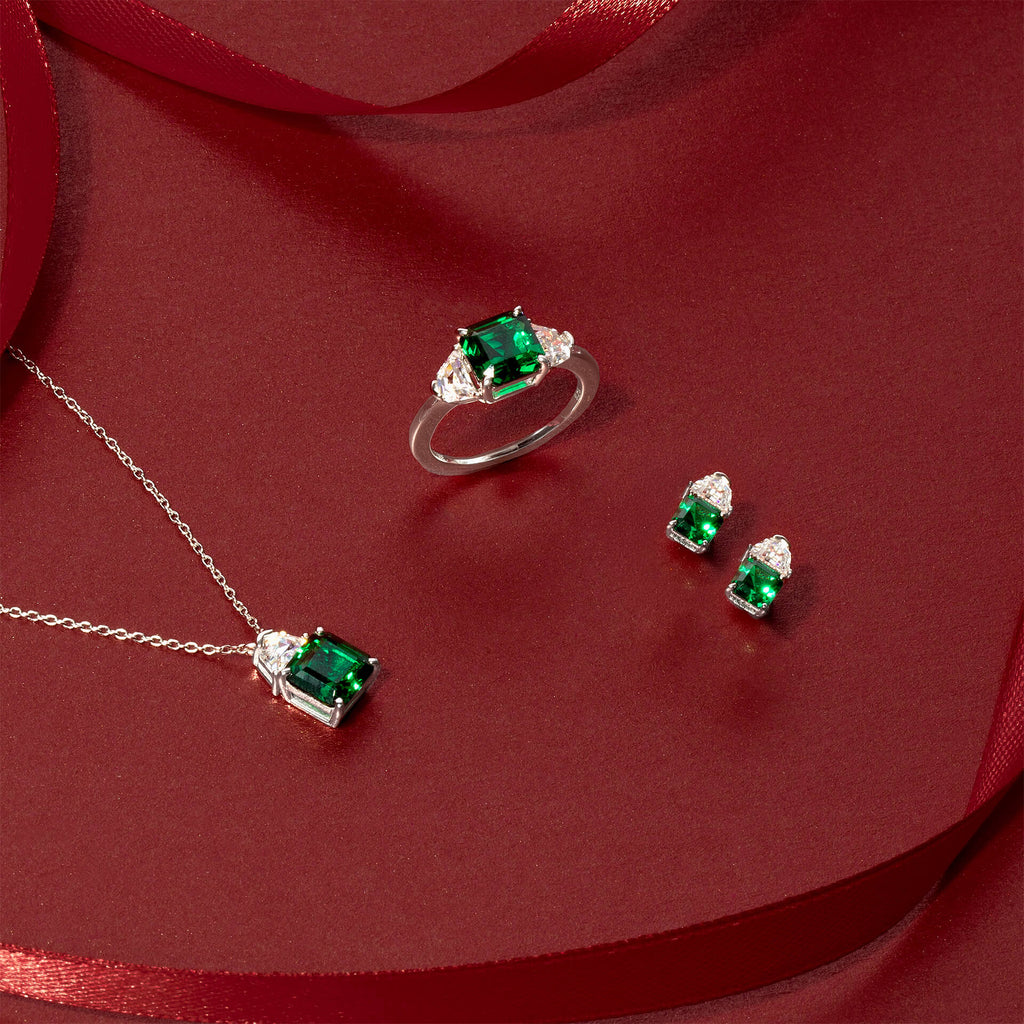 Diamonfire Square Cut Necklace