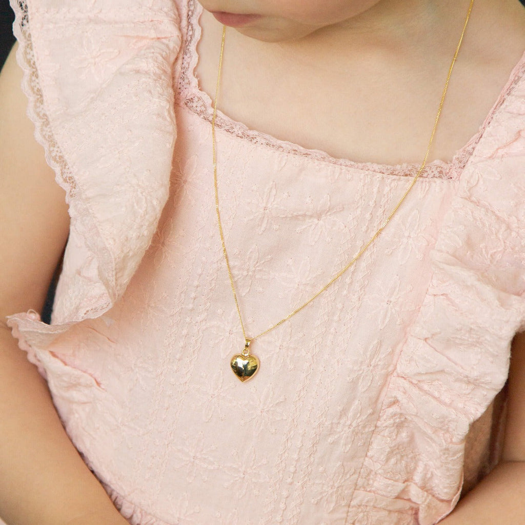 Elements Gold Small Heart Pendant