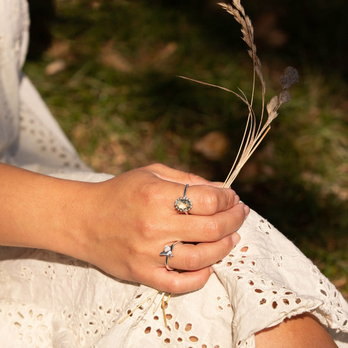 Beginnings Bee CZ Ring