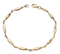 Elements Gold Marquise Link Bracelet