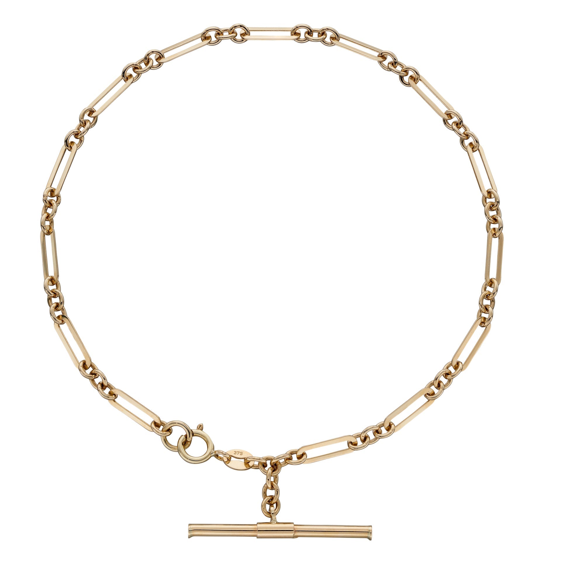 Elements Gold T-Bar Chain Bracelet