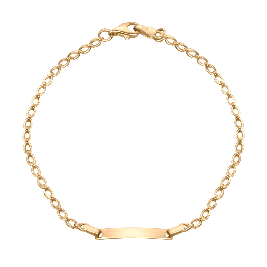 Elements Gold ID Bracelet