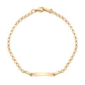 Elements Gold ID Bracelet