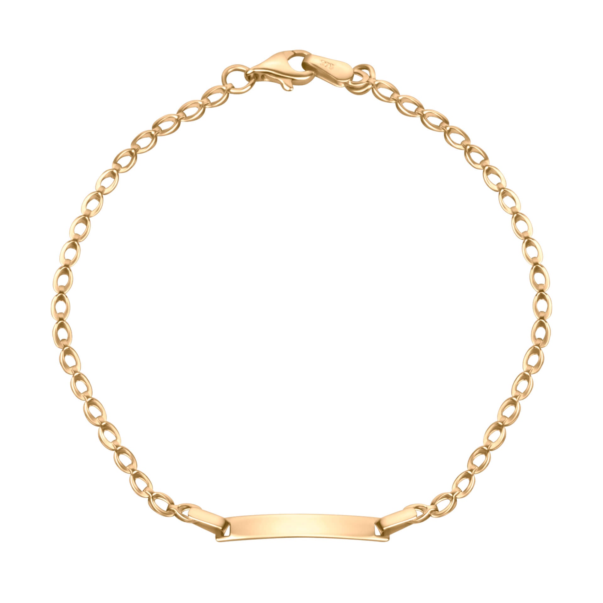 Elements Gold ID Bracelet
