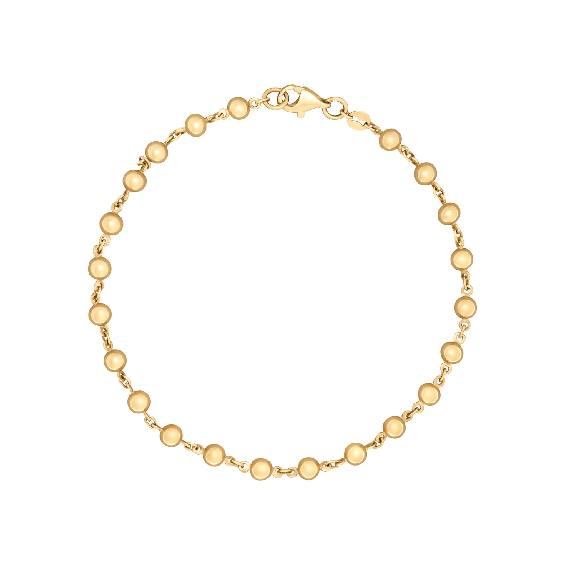 Elements Gold Ball Chain Bracelet