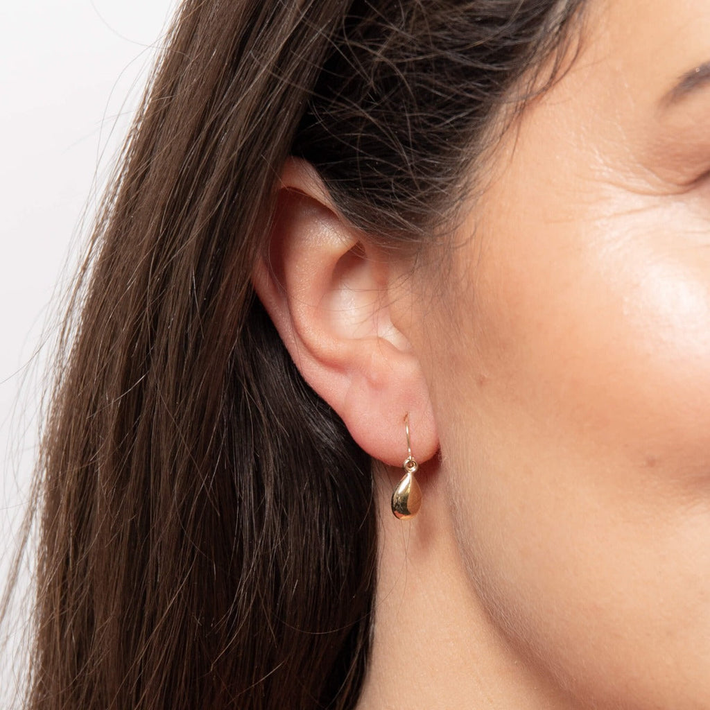 Elements Gold Teardrop Earrings