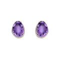 Gold Earrings GE2273M Irregular Shaped Semiprecious Stone Stud Earrings Elements