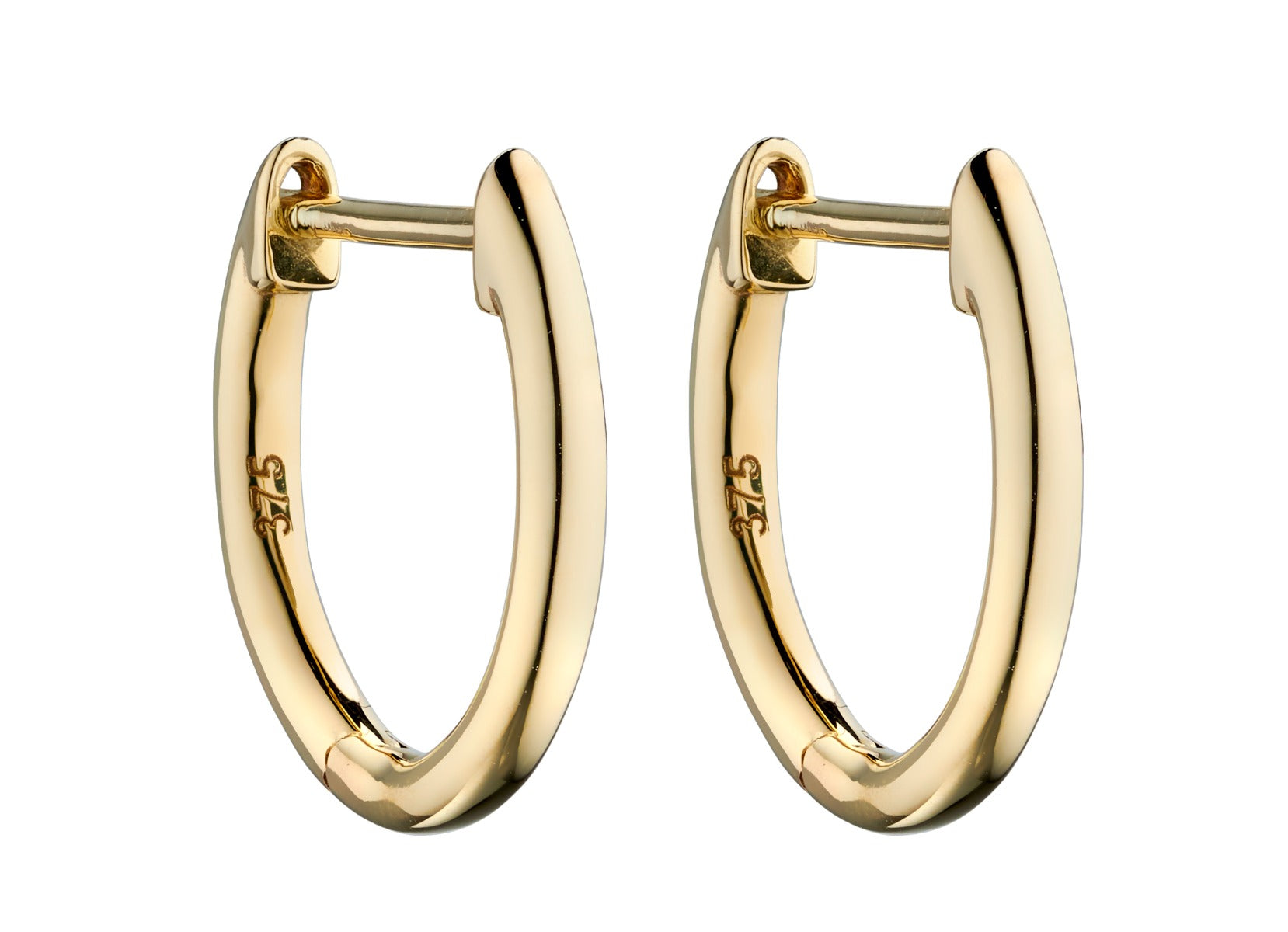 Elements Gold Huggie Hoop Earrings