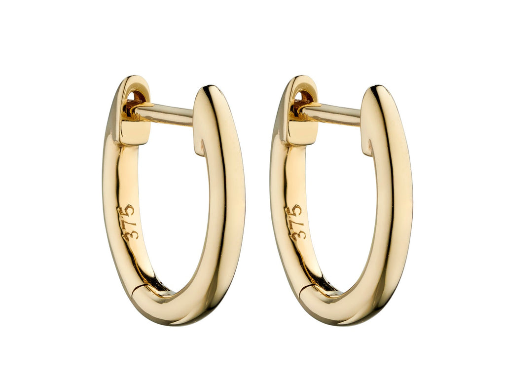 Elements Gold Huggie Hoop Earrings