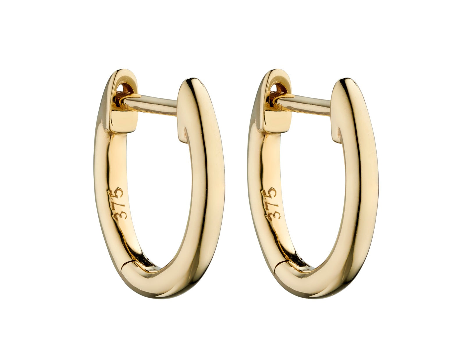 Elements Gold Huggie Hoop Earrings