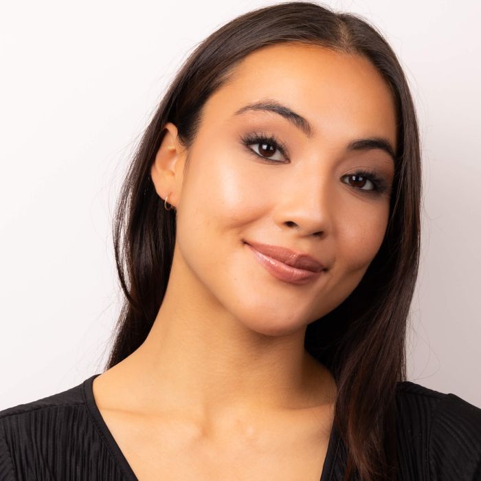 Elements Gold 10mm Hoop Earrings
