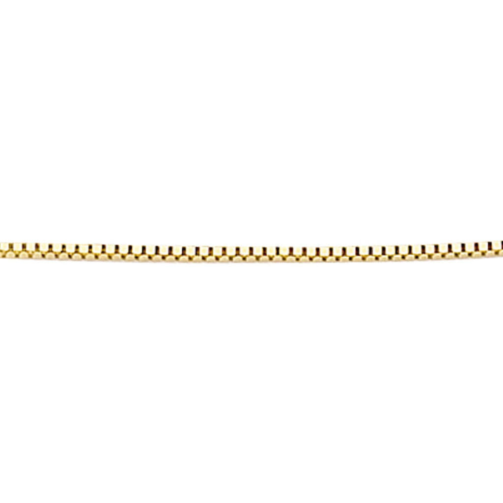 Elements Gold Venetian Box Chain 41cm-46cm