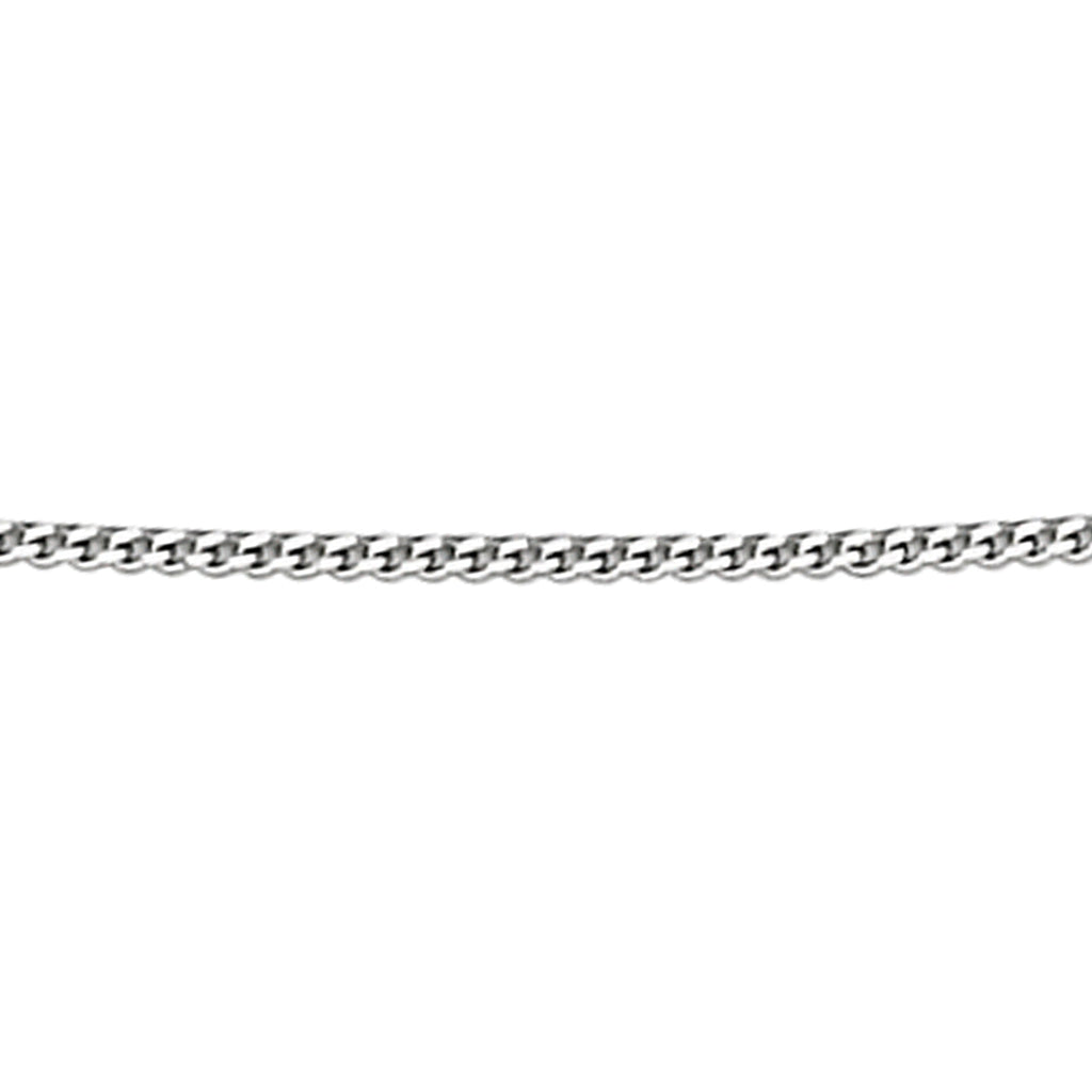 Elements Gold 0.8mm Diamond Cut Curb Chain 41cm-46cm