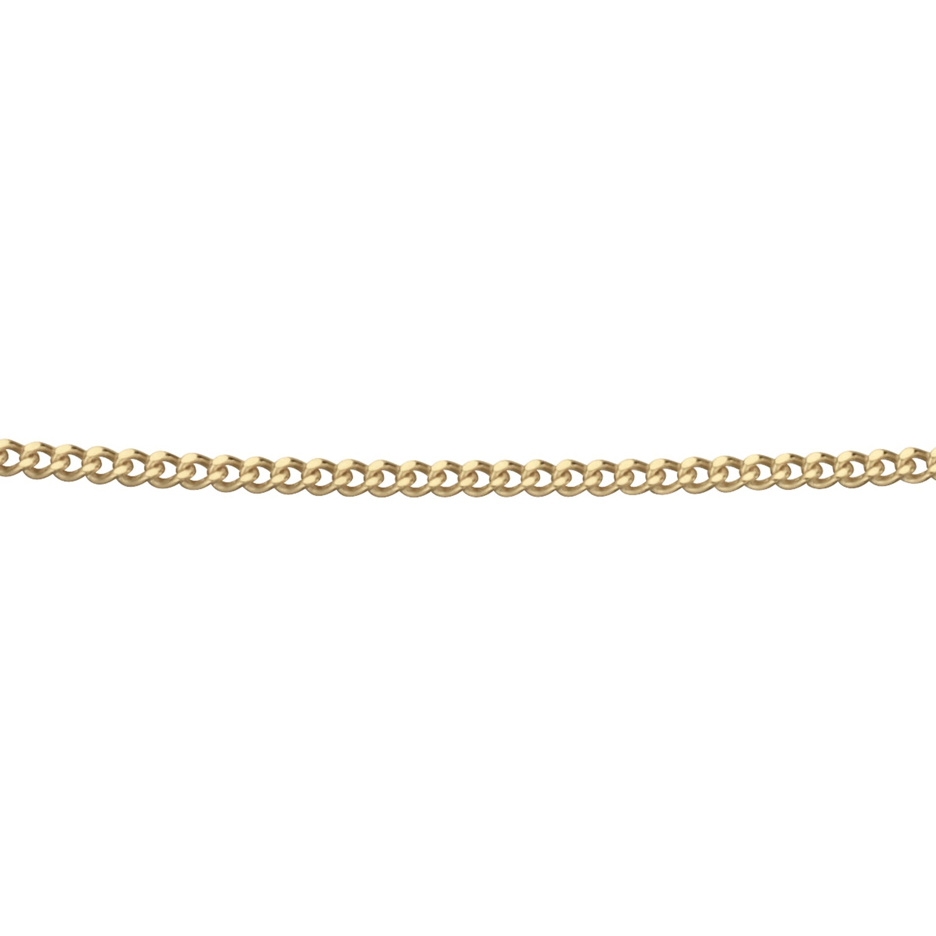 Elements Gold 1mm Curb Chain