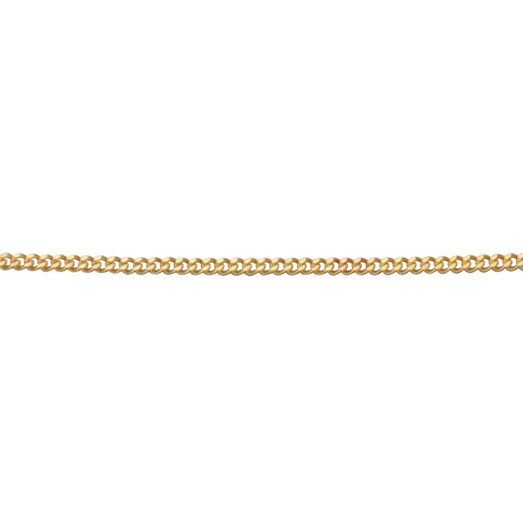 Elements Gold 0.6mm Curb Chain 46cm