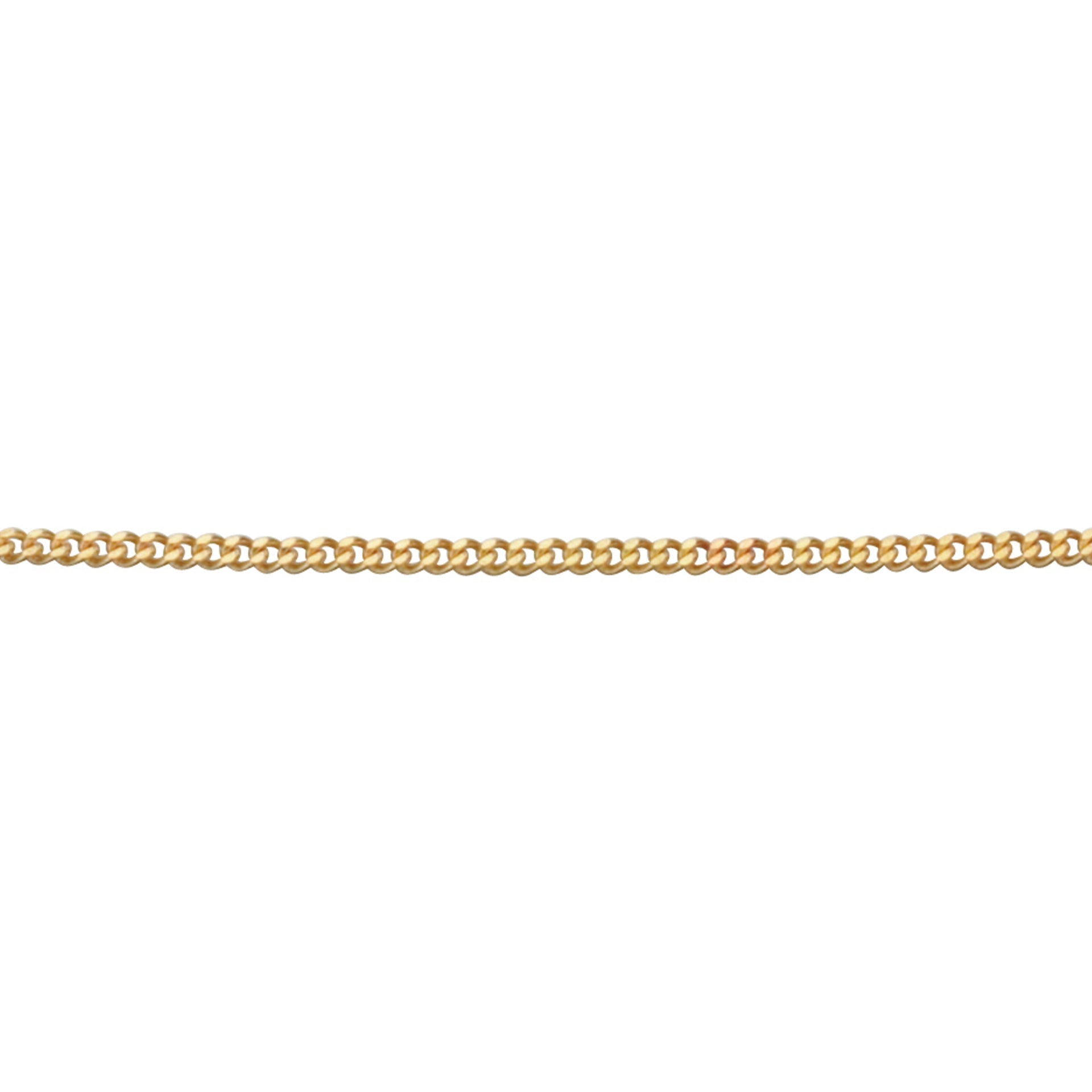 Elements Gold 0.6mm Curb Chain 46cm