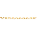 Elements Gold 0.8mm Cut Trace Chain 45cm