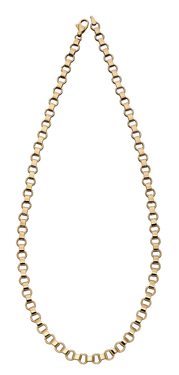 Elements Gold Circle Link Necklace