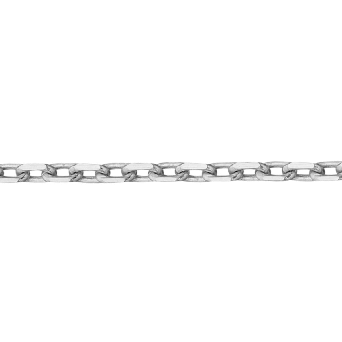 Elements Gold 0.7mm Diamond Cut Trace Chain 56cm-61cm