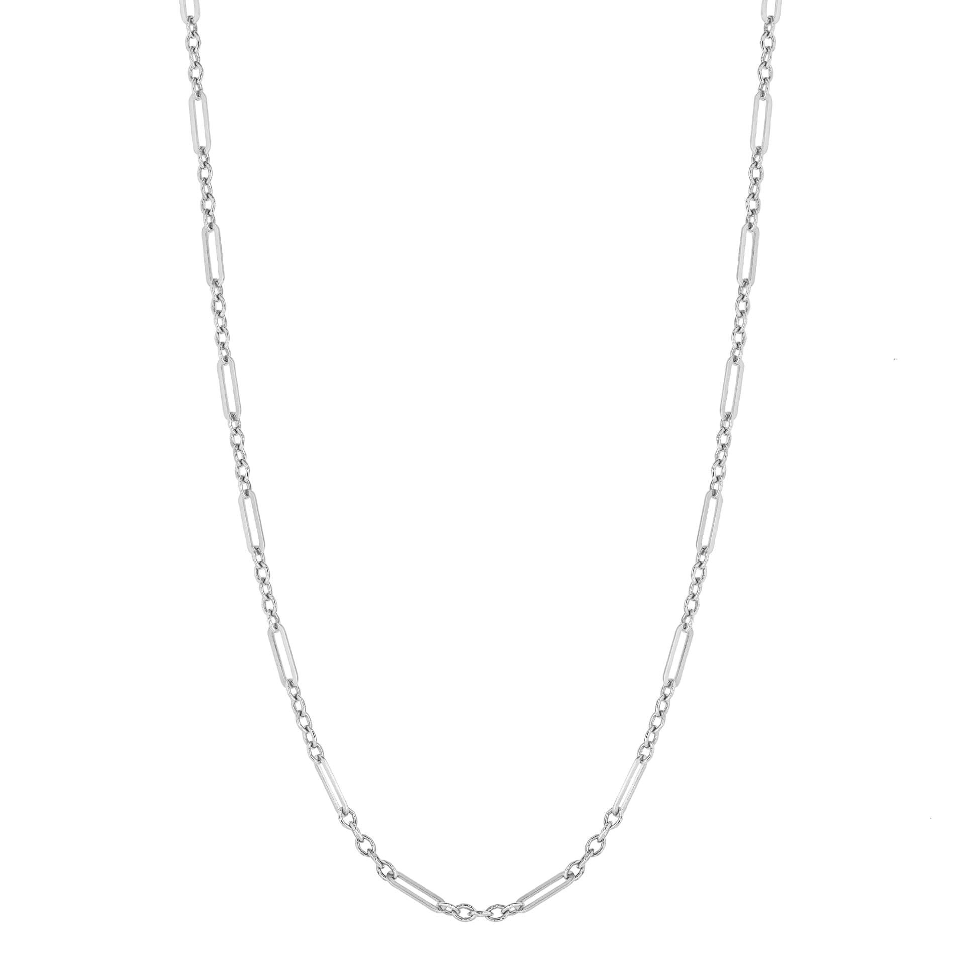 Elements Gold Mixed Length Link Chain Necklace