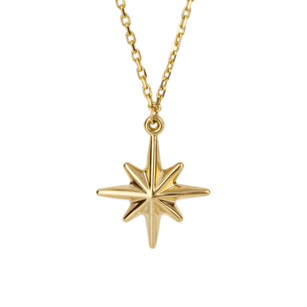 Elements Gold Starburst Necklace