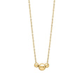 Elements Gold Trilogy Ball Chain Necklace