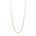 Elements Gold Diamond Cut Bead Bar Necklace