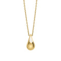 Elements Gold Plain Teardrop Necklace