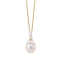 Elements Gold Pearl Detail Necklace