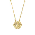 Elements Gold English Rose Necklace