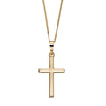 Elements Gold Medium Cross Pendant
