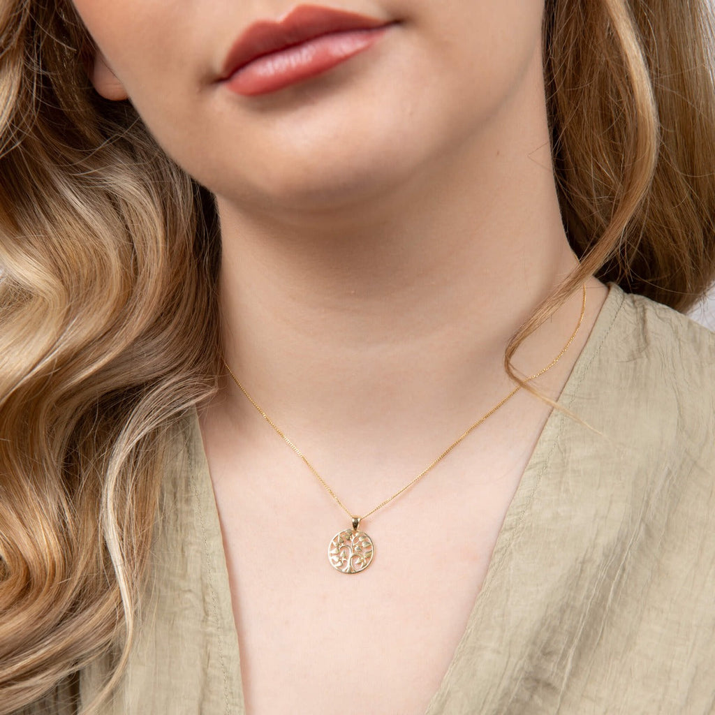 Elements Gold Tree of Life Pendant