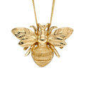 Elements Gold Detailed Bee Pendant
