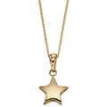 Elements Gold Small Star Pendant