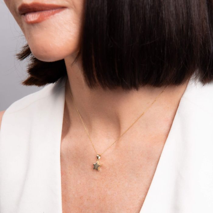 Elements Gold Small Star Pendant