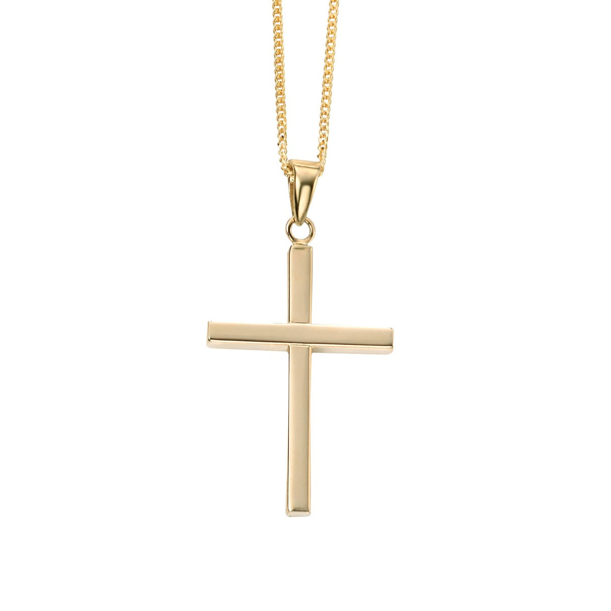 Elements Gold Large Cross Pendant