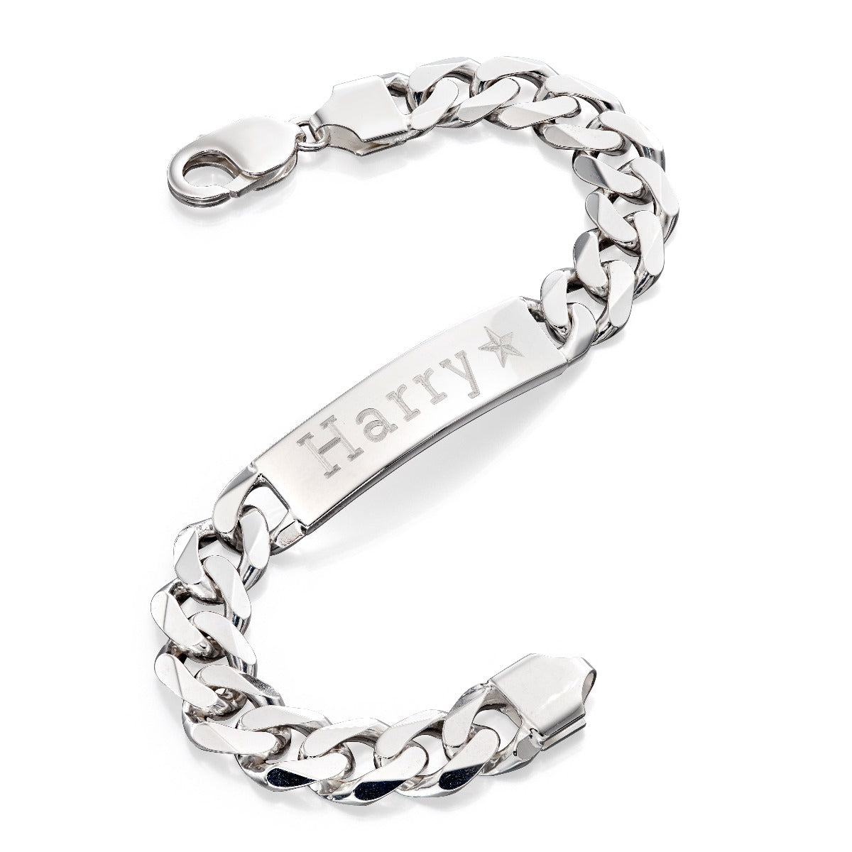 Beginnings Heavyweight ID Bar Curb Bracelet